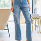 Judy Blue High Rise Wide Leg Cargo Jeans