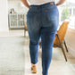 Judy Blue High Rise Button Fly Distressed Boyfriend Jeans
