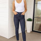 Judy Blue High Rise Tummy Control Dark Wash Skinny Jeans