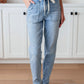 Judy Blue High Rise Vintage Denim Jogger