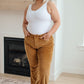 Judy Blue Bootcut Corduroy Pants in Camel