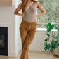 Judy Blue Bootcut Corduroy Pants in Camel