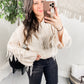 Sweet Surrender Fringe Sweater