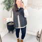Neither Here Nor There Puffer Vest in Black
