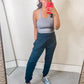 Always Accelerating Joggers in Nocturnal Navy