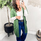 Warm and Cozy Short Sleeve Dolman Cardigan