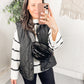 Neither Here Nor There Puffer Vest in Black
