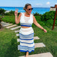 PREORDER: ISLA STRIPED CROCHET COVER UP SET (ETA 4/7)