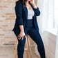 Magic 3/4 Blazer in Navy