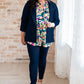 Magic 3/4 Blazer in Navy
