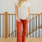 Day Date Ruffle Sleeved Blouse