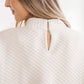 Don't Change Anything Mock Neck Pullover
