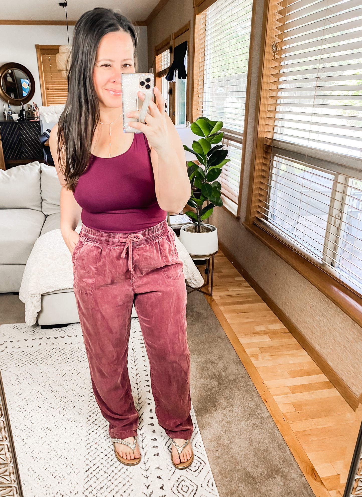 Listen to Me High Rise Mineral Wash Pants