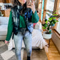 Good Afternoon Henley Sweater