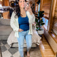 Judy Blue Mid Rise Tummy Control Distressed Skinny Jeans