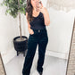 Judy Blue High Waist Emerald Corduroy Wide Leg Jeans