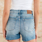 Elle High Rise Rhinestone Cutoff Shorts