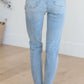 Judy Blue Mid Rise Tummy Control Distressed Skinny Jeans