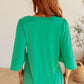 Cali Blouse in Emerald