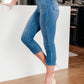 Judy Blue Cool Denim Pull On Capri Jeans