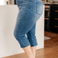 Judy Blue Cool Denim Pull On Capri Jeans