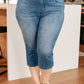 Judy Blue Cool Denim Pull On Capri Jeans