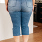 Judy Blue Cool Denim Pull On Capri Jeans