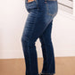 Judy Blue High Waist Thermal Straight Jeans