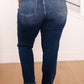 Judy Blue High Waist Thermal Straight Jeans
