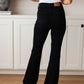 Judy Blue Tummy Control Flare Jeans in Black