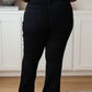 Judy Blue Tummy Control Flare Jeans in Black