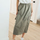 Explain It Away Cargo Skirt