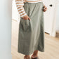 Explain It Away Cargo Skirt