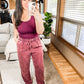 Casual But Cool Tank in Burgundy
