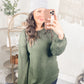 Don't Wiff It Waffle Knit Top