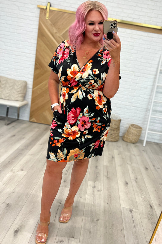Tropical Getaway Floral Dress