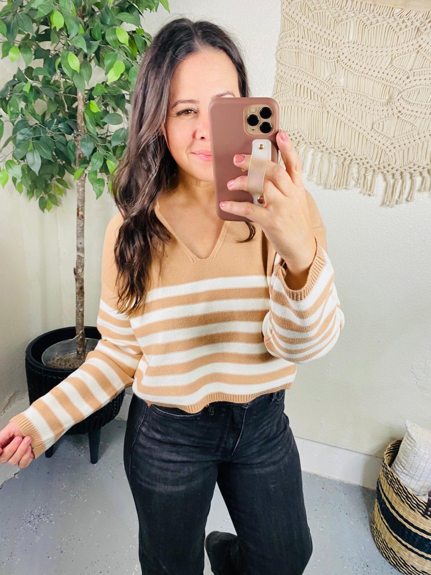 Memorable Moment Striped Sweater