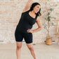 Getting Active Biker Shorts in Black