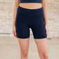 Getting Active Biker Shorts in Navy