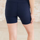 Getting Active Biker Shorts in Navy