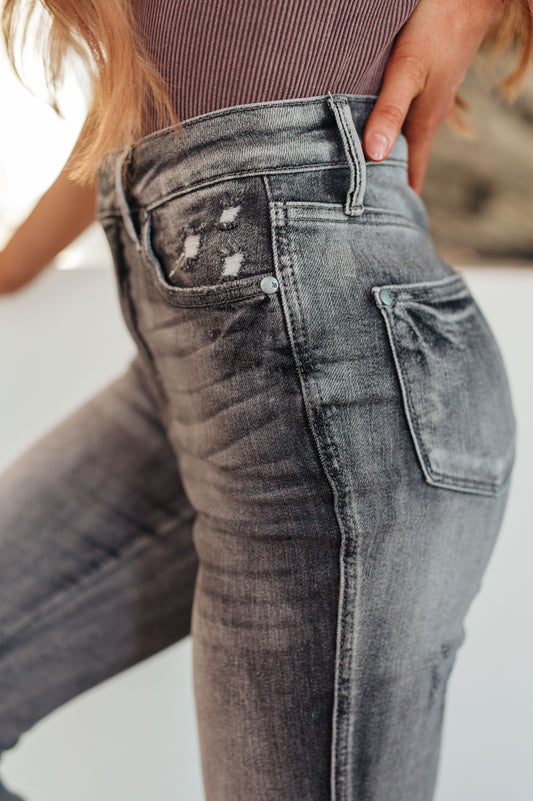 Judy Blue Tummy Control Release Hem Skinny