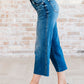 Judy Blue High Rise Wide Leg Crop Jeans