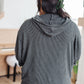 Hold Thought Rib Knit Hoodie