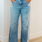 Mica Denim High Rise Wide Leg Jeans