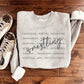 Wrestling Words Sweatshirt