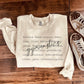 Gymnastics Words Sweatshirt