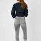 Judy Blue Button Fly High Waist Cuffed Capris