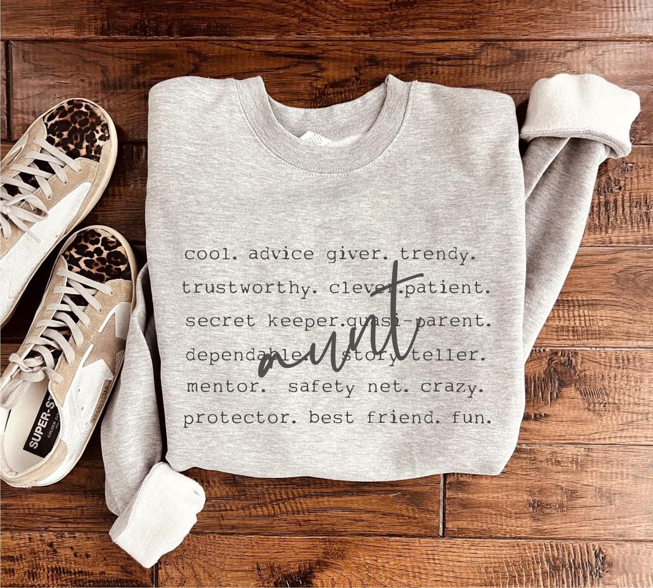 AUNT Words Sweatshirt