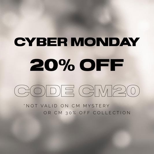 Cyber Monday 20% OFF INFO