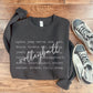 Volleyball Words Sweatshirt